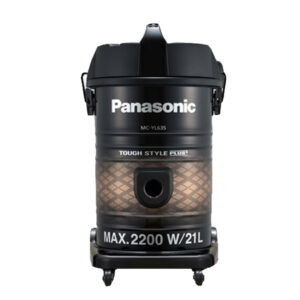 PANASONIC Barrel Vacuum Cleaner 2200W 21L - Black & Brown Model No. MC-YL635T149 