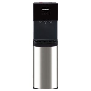 PANASONIC Stand Water Dispenser - Black & Stainless Steel Model No. SDM-WD3438BG