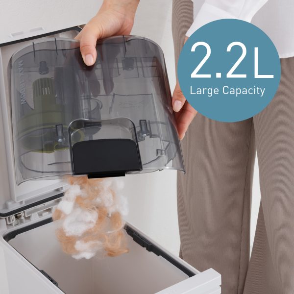 Large 2.2-liter Dust Box