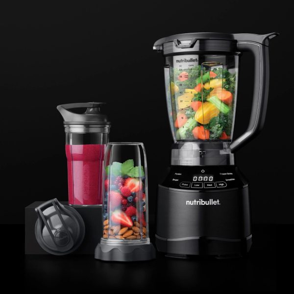 NutriBullet Smart Touch Blender + Combo, 1.9 L, 1500 W, 8 Accessories, Black, NBT-0815 (4) NutriBullet Smart Touch Blender + Combo, 1.9 L, 1500 W, 8 Accessories, Black, NBT-0815 (4)