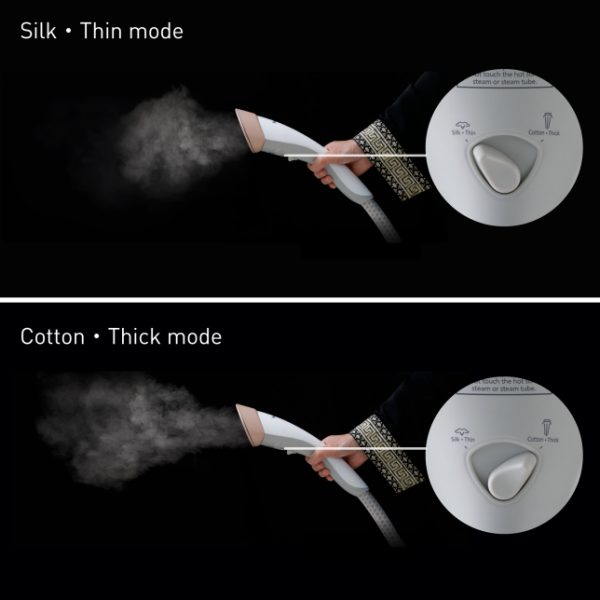 Adjustable Steam for All Fabrics