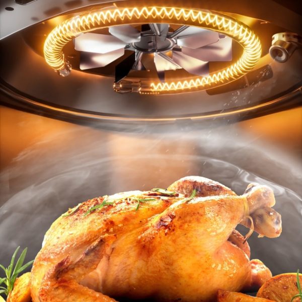 Enhanced Crispiness with Gentle Steam